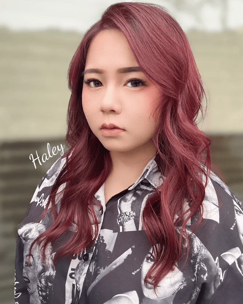 23號 Haley 樹莓紅