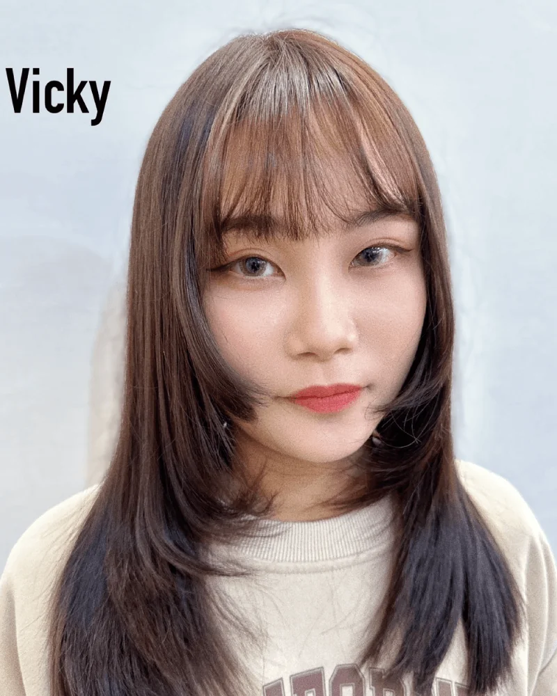 1號 Vicky 高層次剪裁