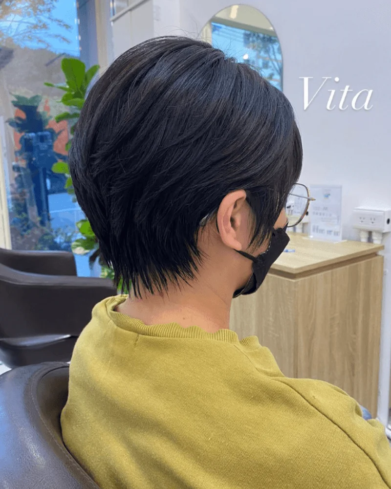 26號 Vita 女生極短髮燙